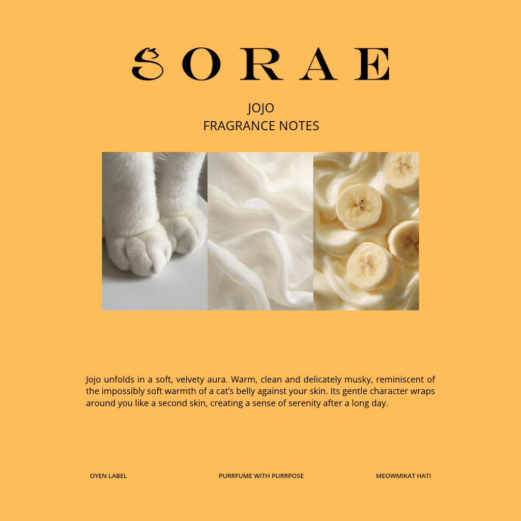 SORAE JOJO X AUS MESHI OYEN LABEL EAU DE MEOW