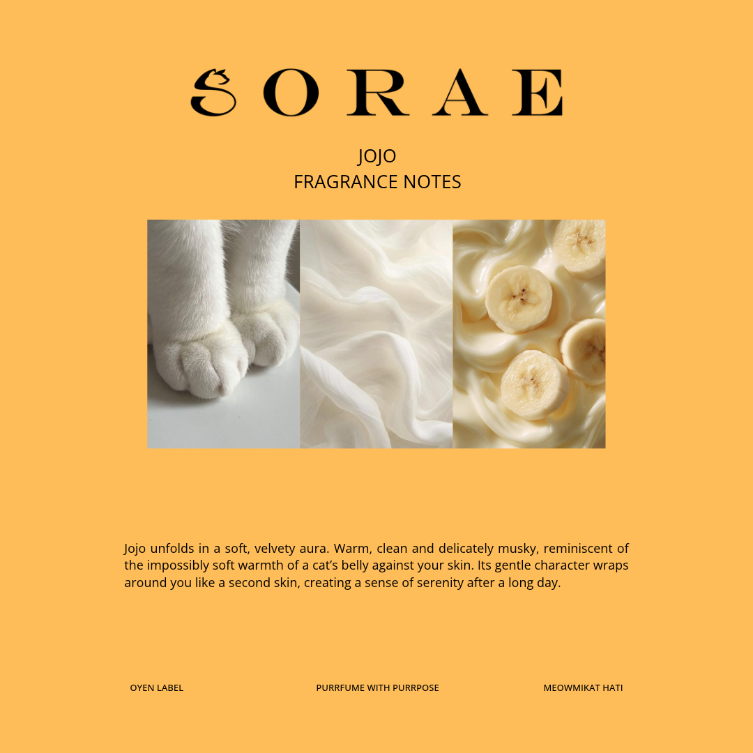 SORAE JOJO X AUS MESHI OYEN LABEL EAU DE MEOW