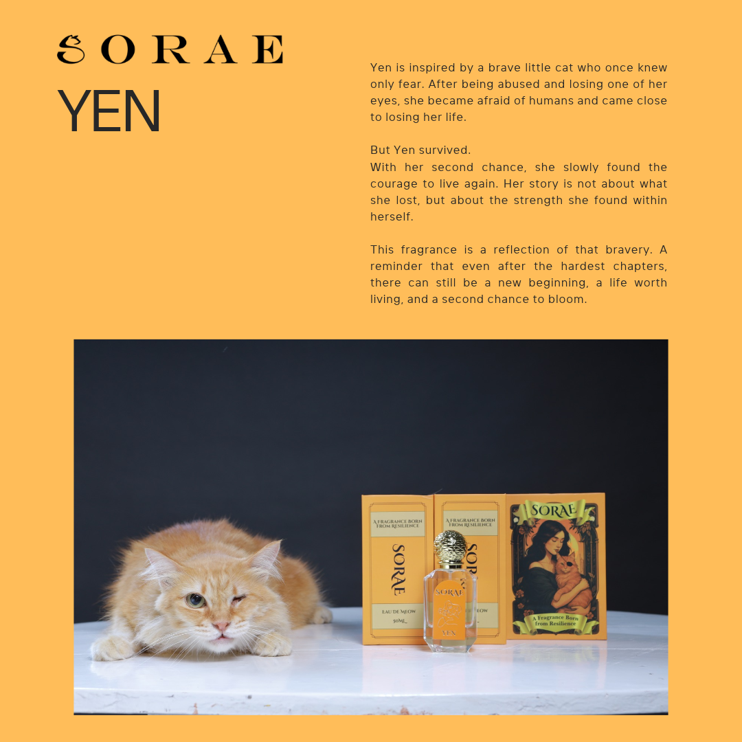 SORAE YEN OYEN LABEL EAU DE MEOW