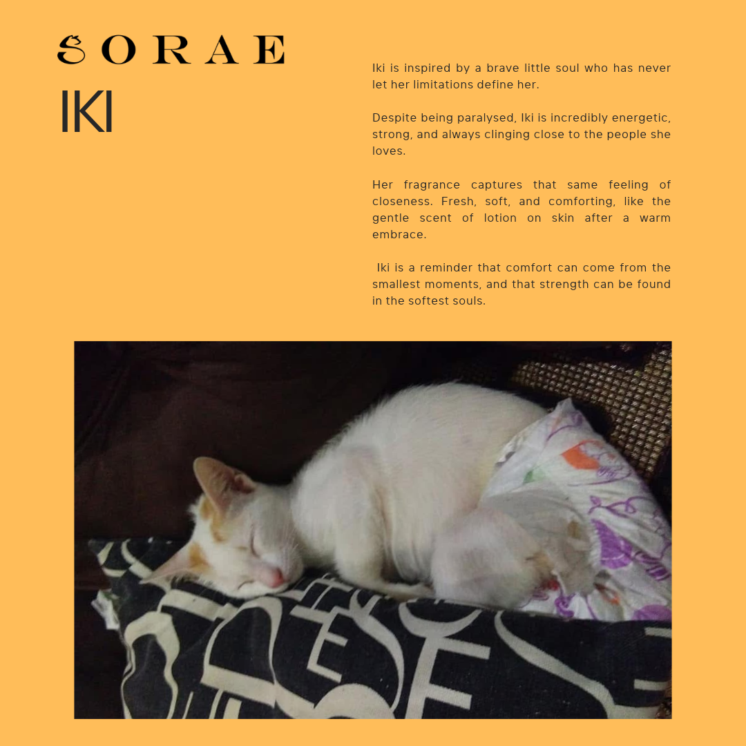 SORAE IKI OYEN LABEL EAU DE MEOW