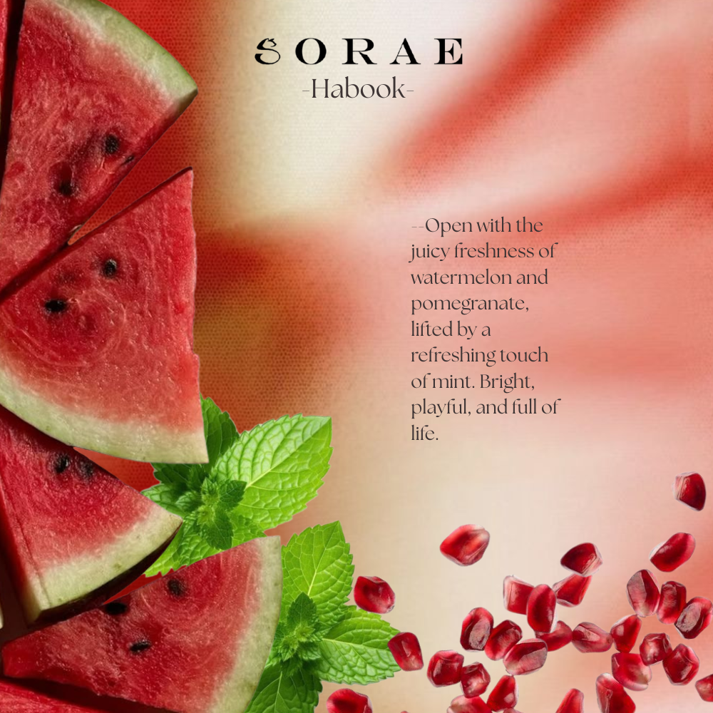SORAE HABOOK 2.0 WATERMELON DELIMA EXTRAIT DE PARFUM 30ml / 100ml