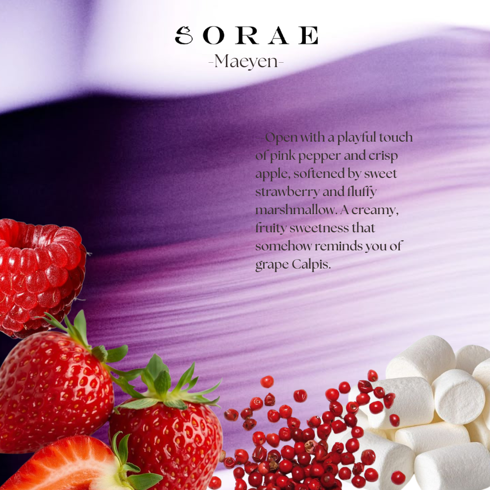 SORAE MAEYEN GRAPE YOGURT EXTRAIT DE PARFUM 30ml / 100ml
