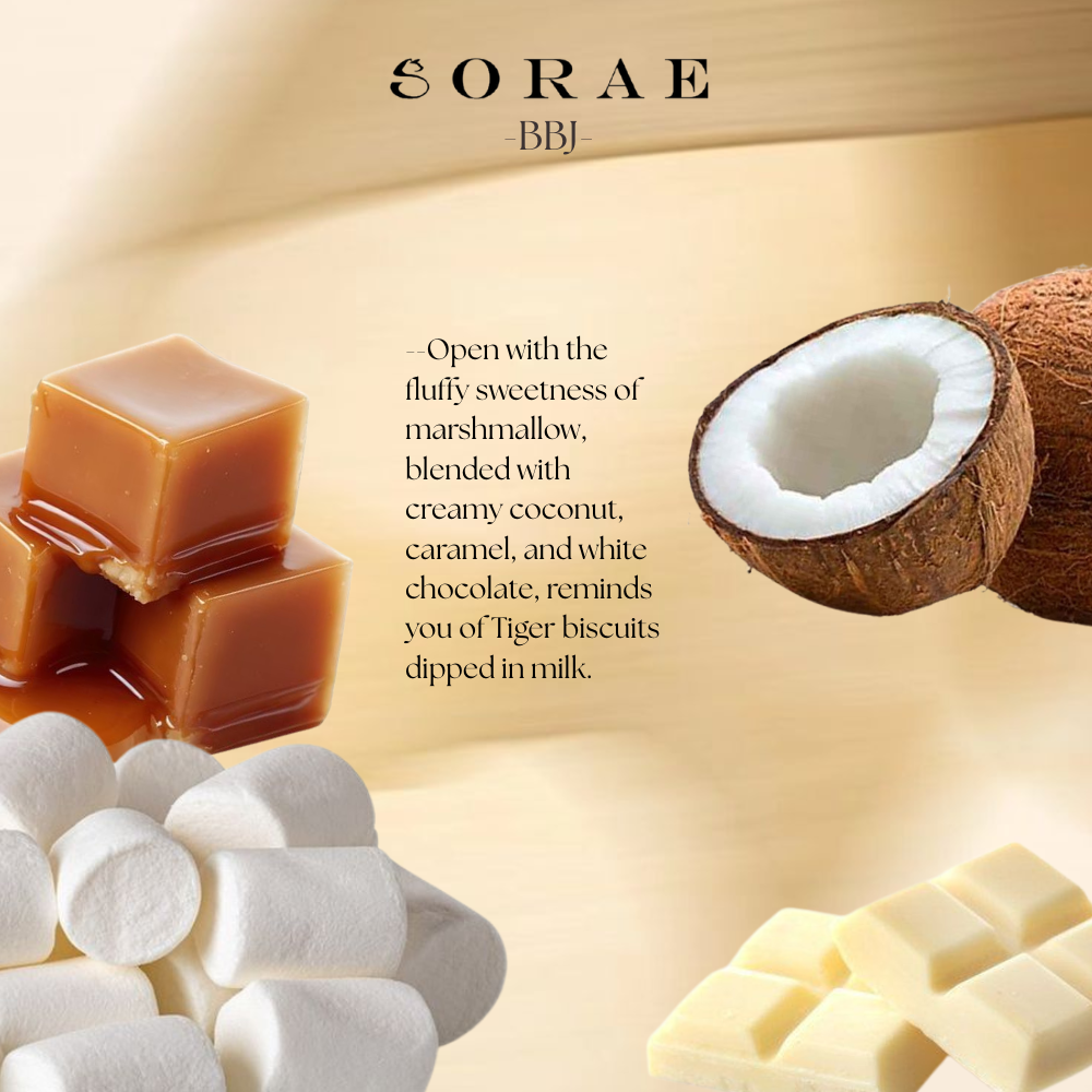 SORAE BBJ CARAMEL CAKE EXTRAIT DE PARFUM 30ml/100ml