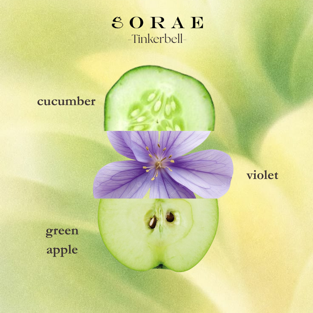 SORAE TINKERBELL REFRESHING FLORAL EXTRAIT DE PARFUM 30ml / 100ml