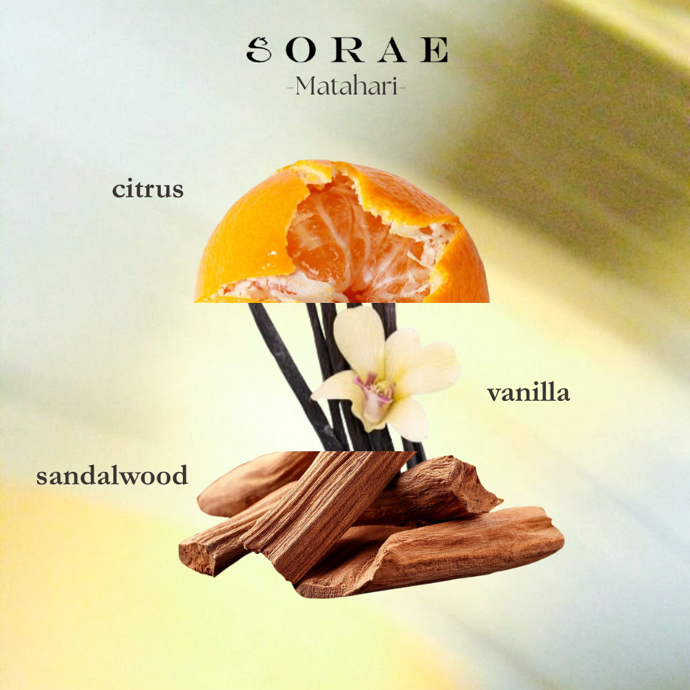 SORAE MATAHARI VANILLA WOODY EXTRAIT DE PARFUM 30ml / 100ml