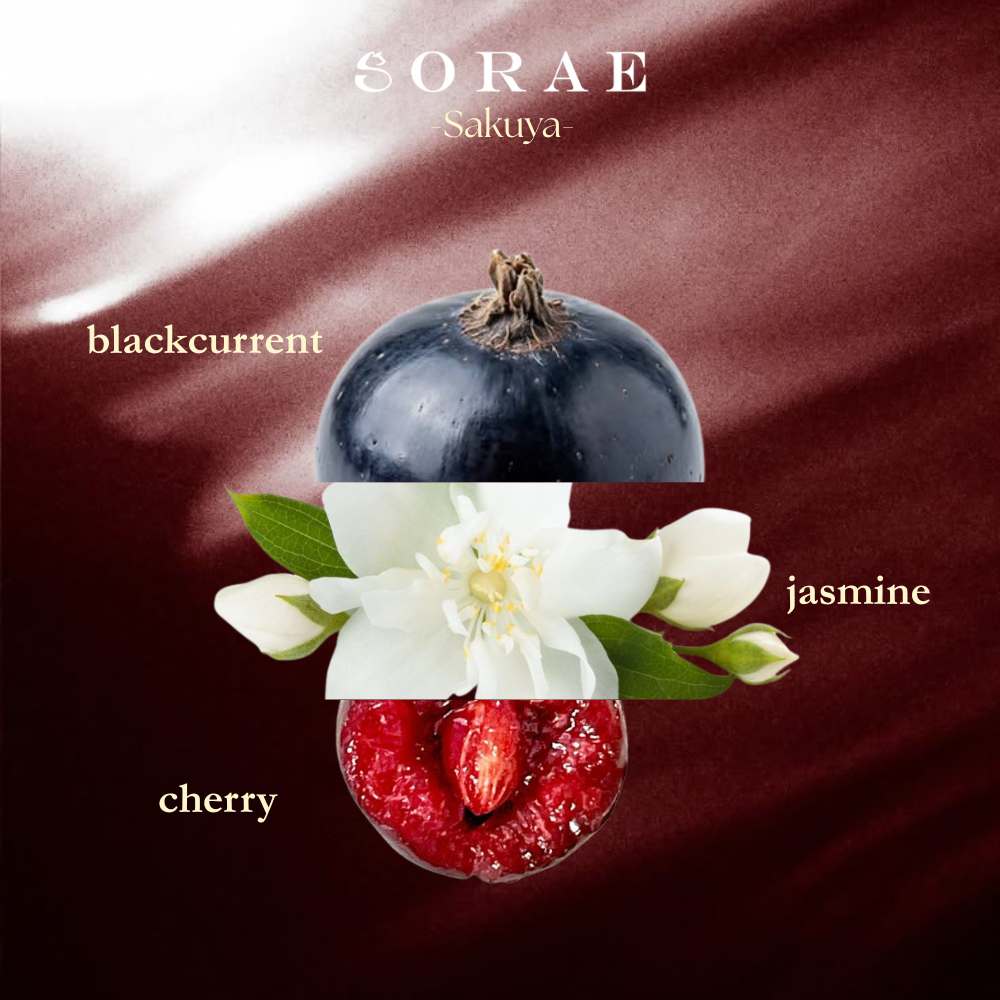 SORAE SAKUYA CHERRY FLORAL EXTRAIT DE PARFUM 30ml / 100ml