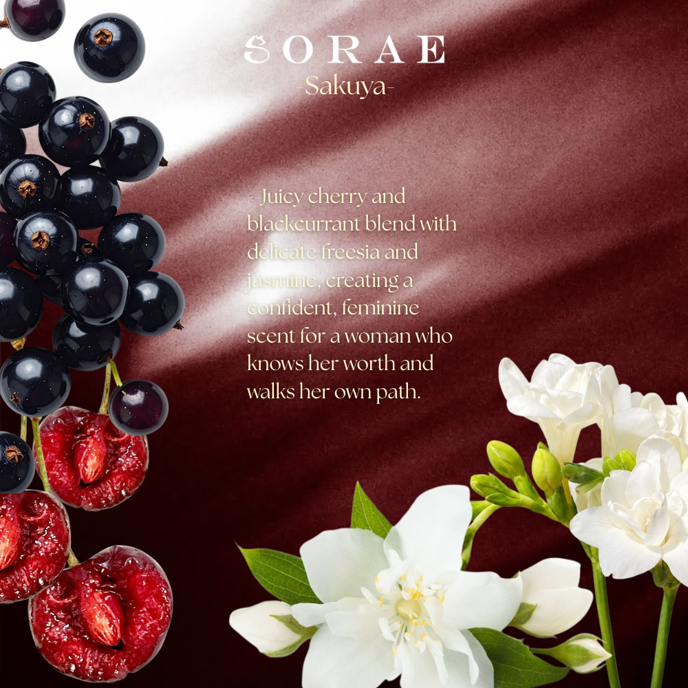 SORAE SAKUYA CHERRY FLORAL EXTRAIT DE PARFUM 30ml / 100ml