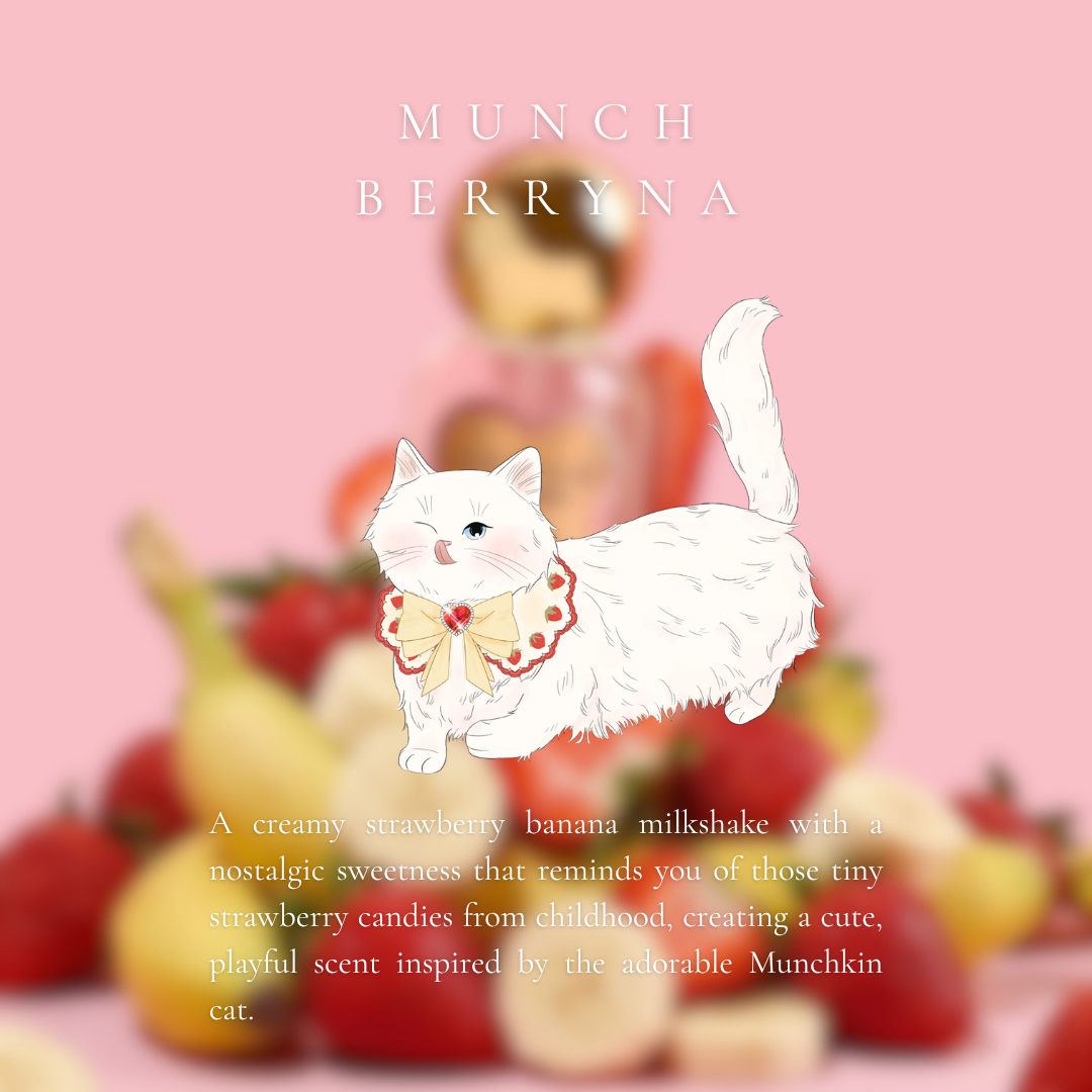 SORAE MUNCH BERRYNA X AUS MESHI BREED SERIES EAU DE MEOW 30ml