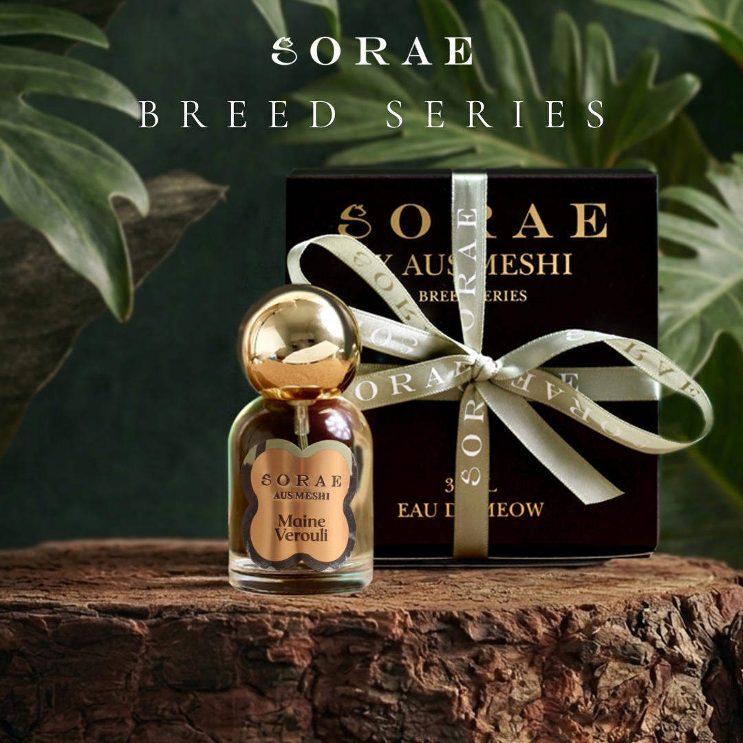 SORAE MAINE VEROULI X AUS MESHI BREED SERIES EAU DE MEOW 30ml